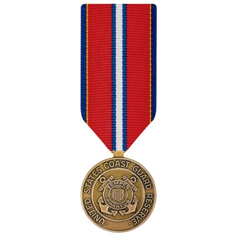 Coast Guard Reserve Good Conduct Medal Miniature