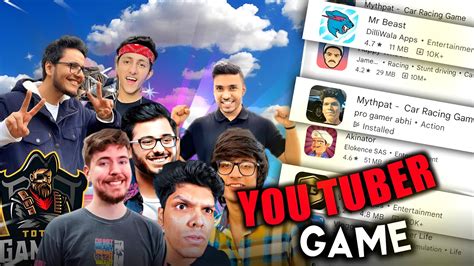 Trying Top You Tuber Best Game 🇮🇳 Best Game In India Youtube