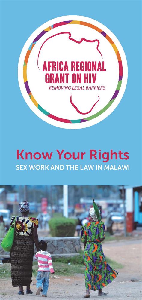 Know Your Rights Sex Work And The Law In Malawi