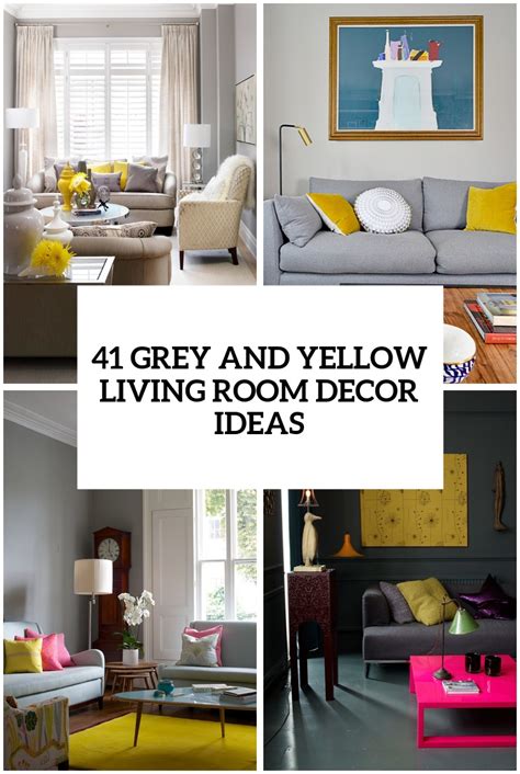 Yellow And Grey Living Room Furniture