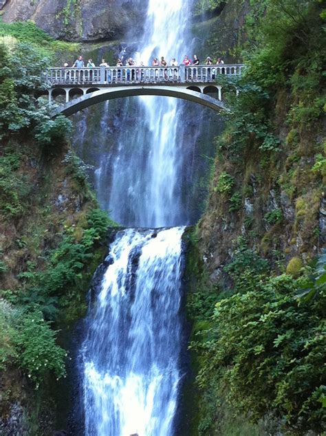 Multnomah Falls Oregon Multnomah Falls Outdoor Waterfall