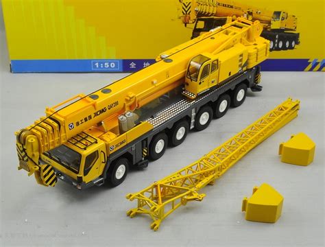 150 Xcmg Qay200t Mobile Heavy Crane Metal Diecast Truck Toy Model