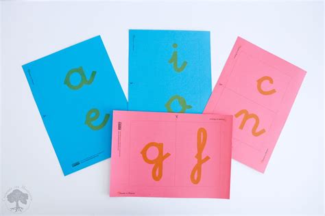 Plantillas Letras De Lija Montessori Para Imprimir Pin En Agenda