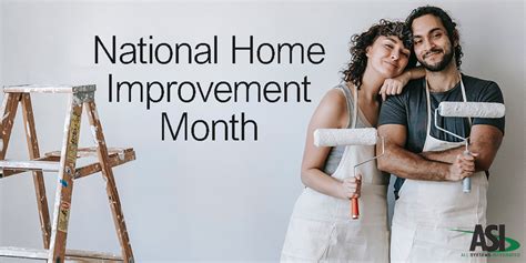 May Is National Home Improvement Month Asi Northwest