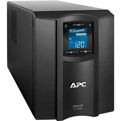 Apc Smart Ups C Battery Backup And Surge Protector Smc1500c Bandh