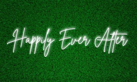 Neon Rental Happily Ever After Love Create