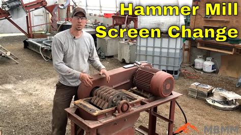 What is the size of a youtube screen? How to Change a Hammer Mill Screen - YouTube