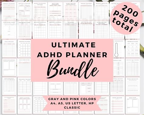 Adhd Planner Printable
