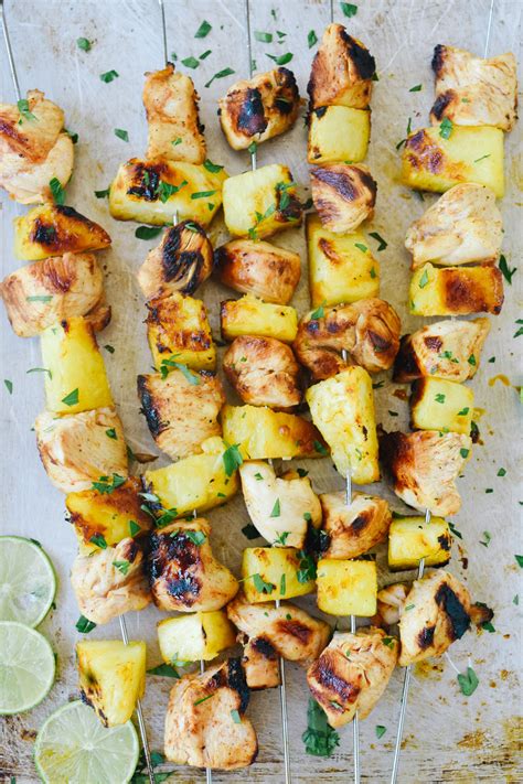 Chili Lime Chicken Skewers Recipe Delicious Dinner Recipes Chicken