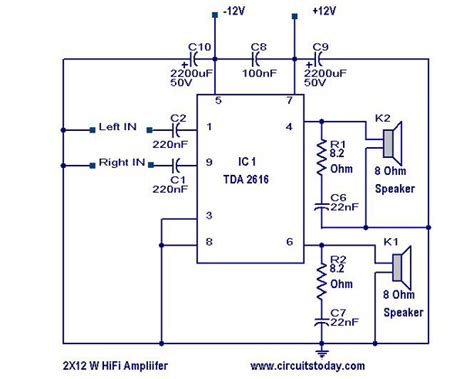Hi Fi Amplifier Circuit Under Repository Circuits 22491 Nextgr