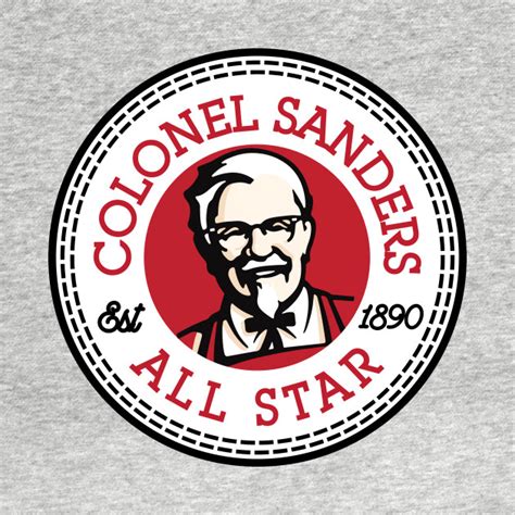 The colonel's moustache was completely removed on 1 november to raise awareness of movember, a month in which participants attempt to grow their own moustache while raising money for charity. Colonel Sanders KFC All Star Converse Logo - Colonel ...