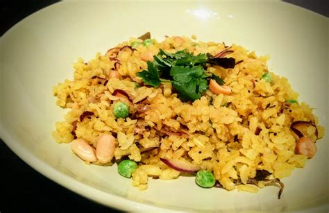 Delicious Poha Flattened Rice I Made For Dinner Link To Recipe In