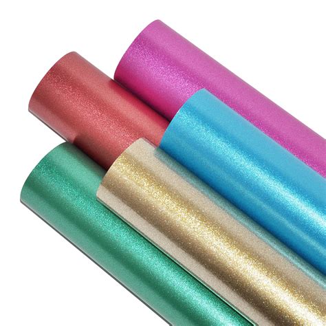 Buy Stardustworkx Pearl Chameleon Htv Bundle Of 5 Sheets Rainbow Iron