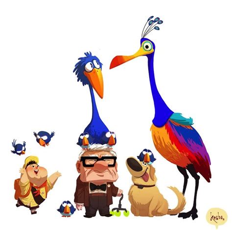 Charming Pixar Up Inspired Fan Art Up Pixar Disney Pixar Up Cartoon