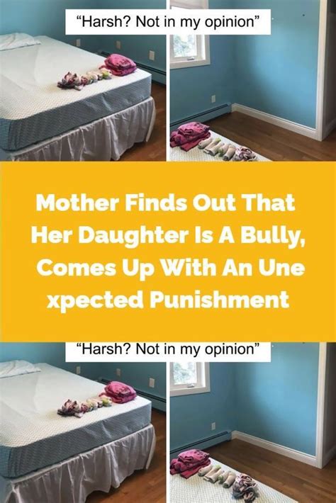 Mother Finds Out That Her Daughter Is A Bully Comes Up With An Unexpected Punishment In 2022