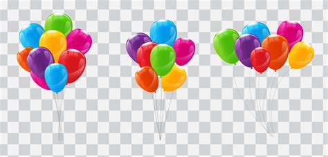 Birthday Balloons Vector Art Icons And Graphics For Free Download