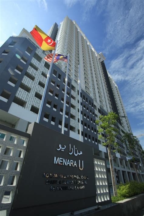 Menara u service apartment, seksyen 13, jalan boling padang 13/62, 40100, shah alam, selangor peta. Menara U @ Shah Alam