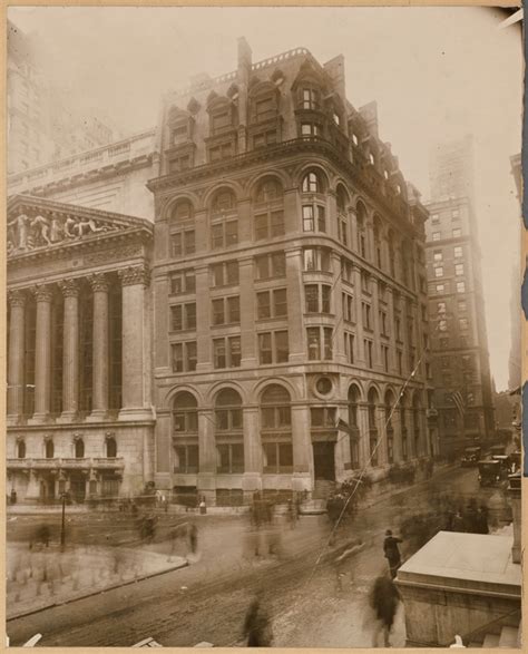 New York Stock Exchange 1903 Wilks Building Nypl Digital Collections