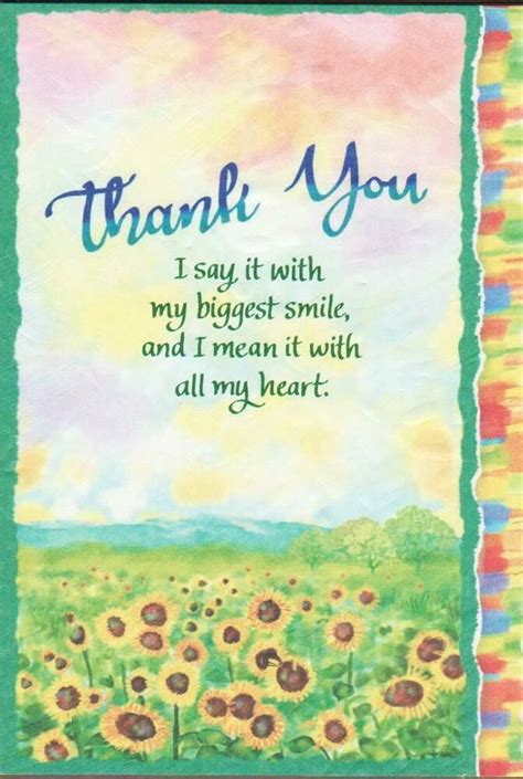 Blue Mountain Arts Greeting Card Thank You I Say It With My Biggest