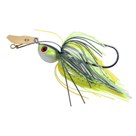 Chatterbait Projectz Lures 3 8 Oz Weight 6 0 Hook Chartreuse Sexy
