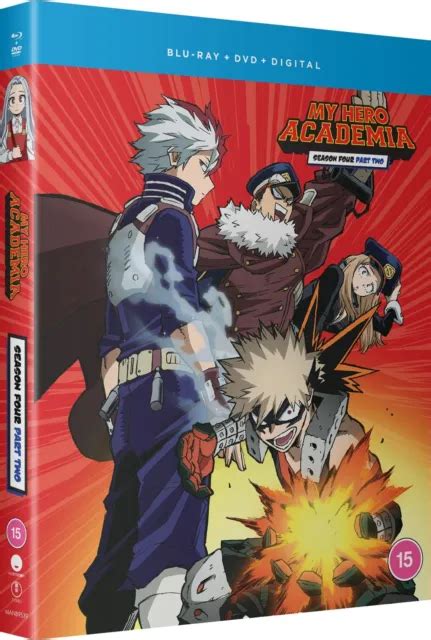 My Hero Academia Season 4 Part 2 Blu Ray Digital Series Four Two Region B 1633 Picclick
