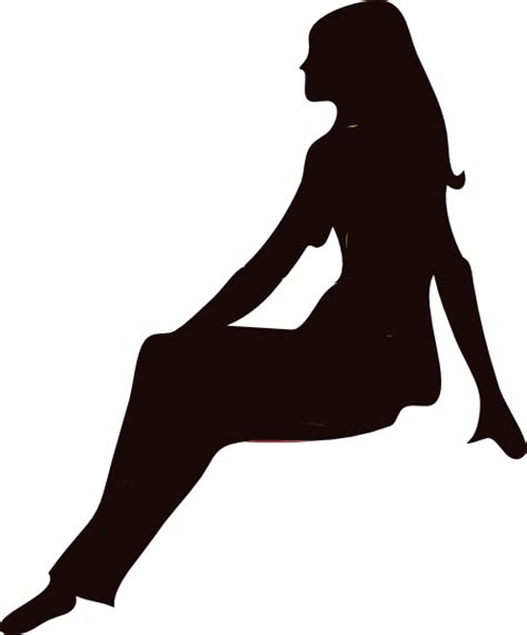 Download Human Silhouette Sitting Png Girl Sitting Silhouette Png Png Image With No Background
