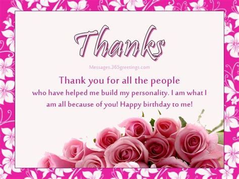 Pin By Susie White On Thank You For Birthday Wishes Thank You