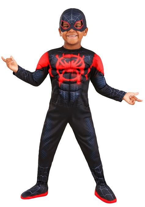 Spider Man Into The Spider Verse Miles Morales Kids 3d Zentai Lupon