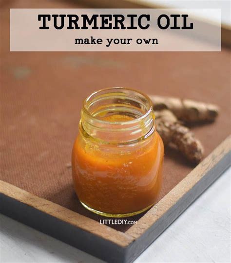 Diy Turmeric Oil Naturalskincare Turmeric Oil Natural Skin Care