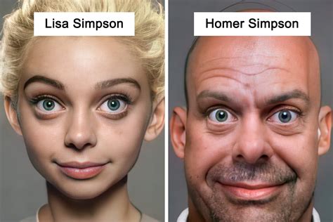 I Used Ai To See What These 30 Popular Cartoon Characters Would Look Like In Real Life And Here