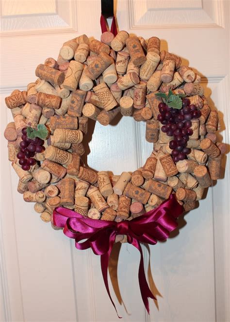 Items Similar To Wine Cork Wreath On Etsy