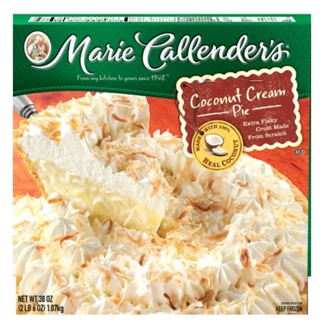 Marie Callenders Coconut Cream Pie 38 Oz King Soopers