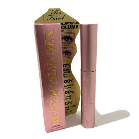 too faced better than sex mascara travel size black for sale online ebay