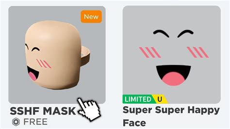 Roblox New Super Happy Face For Cheap Price Youtube