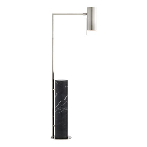 48 l console table beata table gray marble iron base in antique nickel finish. Visual Comfort Kelly Wearstler Alma Floor Lamp in Polished ...