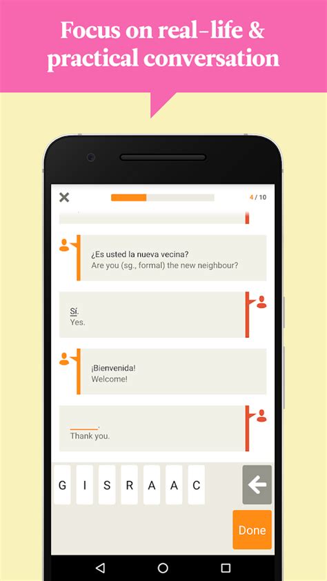 15 hours of learning a language with babbel is equivalent to one college semester. Babbel - Learn Languages - Android Apps on Google Play