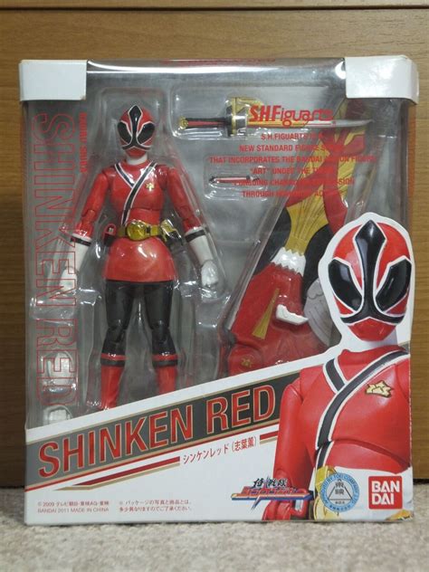 Power Rangers Samurai Shinkenger Shfiguarts Shinken Red Female Ltd