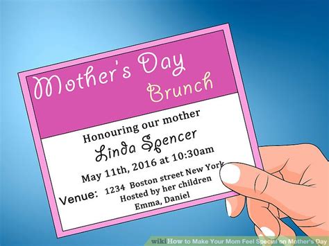3 ways to make your mom feel special on mother s day wikihow