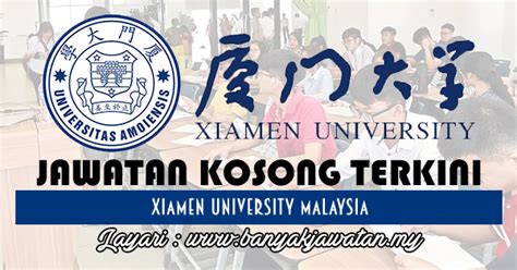 Rm500 1 month is illegal. Jawatan Kosong di Xiamen University Malaysia - 12 January ...
