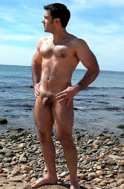 Caballeros Del Cl Set Nudistas En La Playa