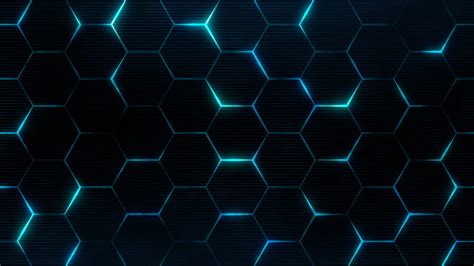 Hexagon Blue Background Footage Videos And Clips In Hd And 4k