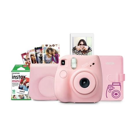 Fujifilm Instax Mini 7 Camera Bundle Light Pink