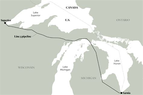 Enbridges Line 5 Pipeline Why Michigan And Canada Are At Odds