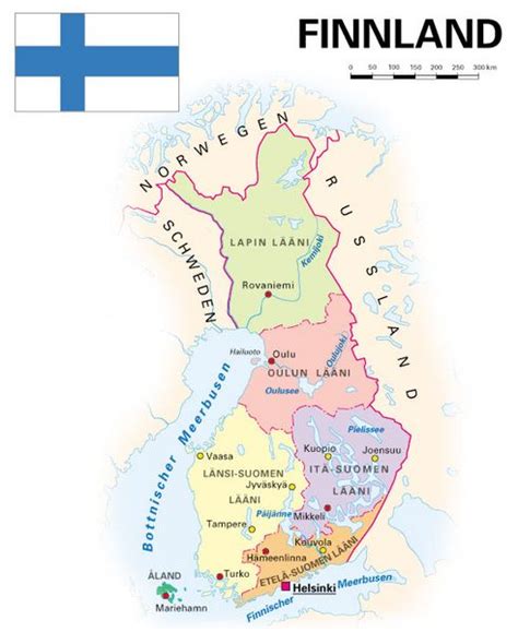 Discover sights, restaurants, entertainment and hotels. Finnland Karte