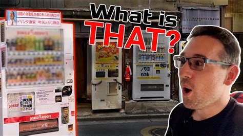 Japans Vending Machines Sell What Youtube