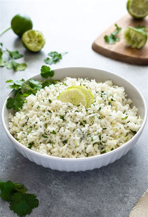As in, as soon as you finish one batch, you'll want to make another irresistible. Cilantro Lime Rice | Flavor the Moments