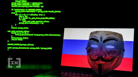 Hacker Group Anonymous Leaks Russian Central Bank Data Beincrypto