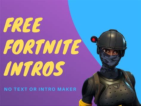 Best Free Fortnite Intros No Text Intro Fortnite Intro Youtube