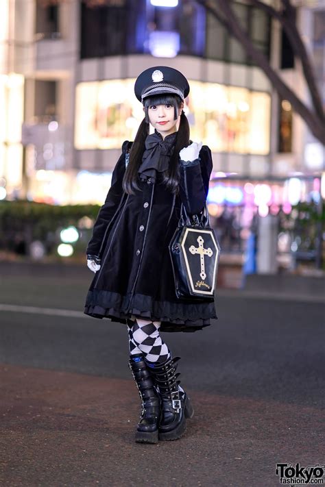 japanese gothic street style in harajuku w noble noir h naoto algonquins yosuke usa acdc