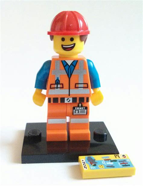 Emmet Hard Hat Lego Collectible Minifigure Series The Lego Movie